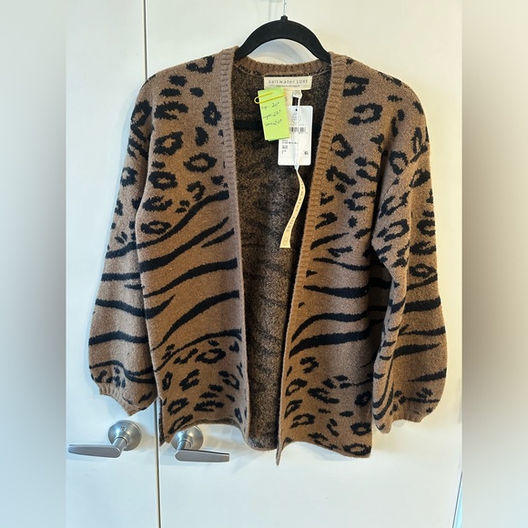 SALTWATER LUXE JULIET OPEN CARDIGAN - Picture 2 of 9